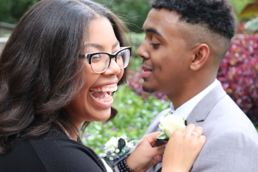 A proud moment before prom, shot on ICON